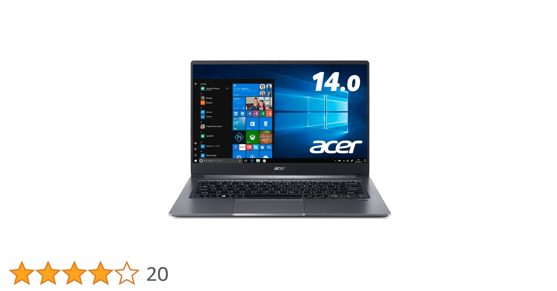 【新品未開封】Aser ノートPC SF114-32-A14Q/S シルバー Amazon.com: Acer Swift 1, 14